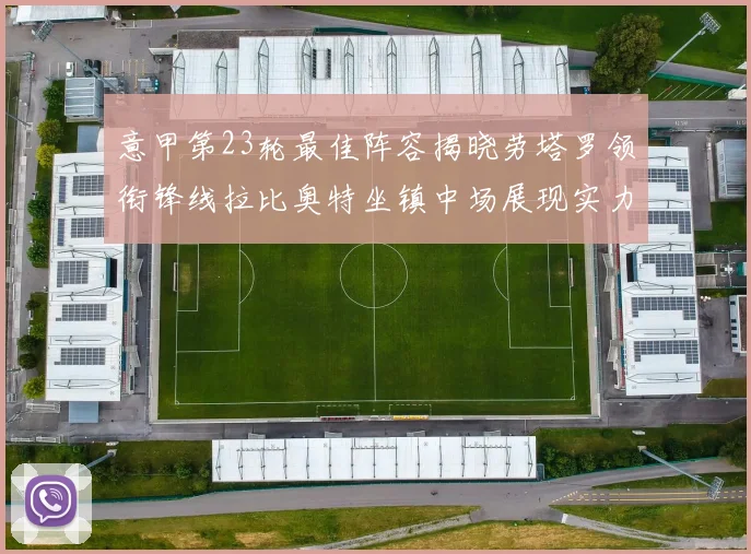 意甲第23轮最佳阵容揭晓劳塔罗领衔锋线拉比奥特坐镇中场展现实力